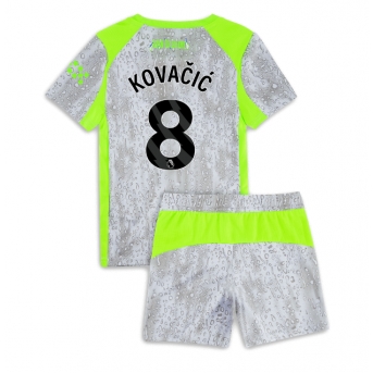 Billige Fotballdrakt Manchester City Mateo Kovacic #8 Replika Tredjedraktsett Barn 2025-26 Kortermet (med bukser)